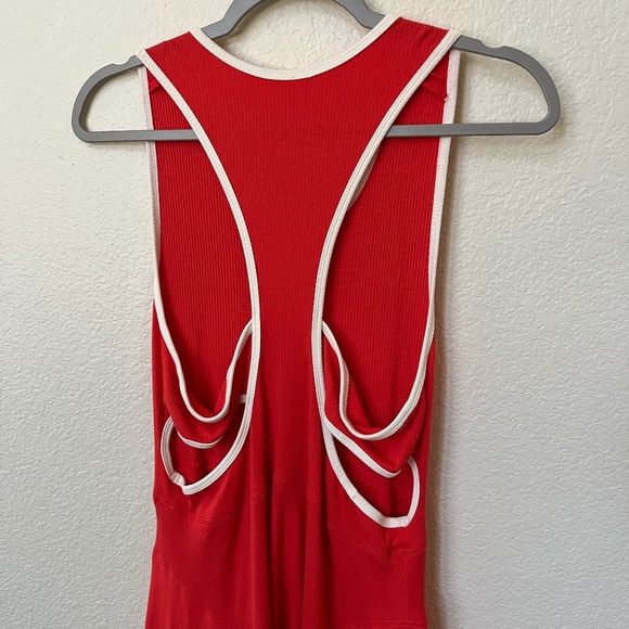 NWT DAILY PRACTICE x ANTHROPOLOGIE | Tennis Ribbed Hanky-Hem Mini Dress | Size L - Picture 6 of 12